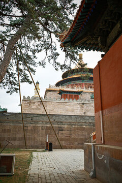 河北承德普樂寺古建筑群