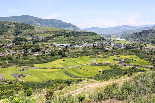 中國(guó)麗江華坪山區(qū)