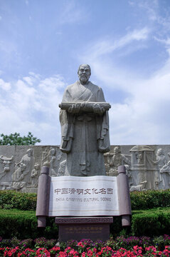 清明上河園雕塑