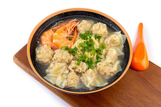 鮮蝦云吞面