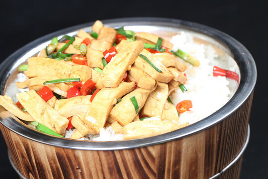 香干木桶飯