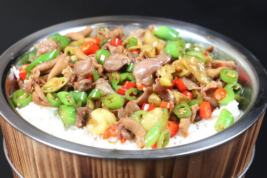 木桶雞雜飯