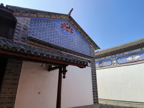 白族傳統(tǒng)民居院落