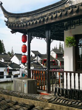 朱家角古鎮(zhèn)建筑