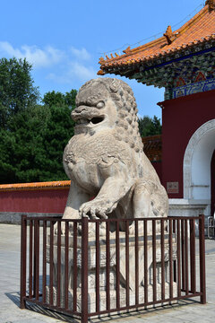 遼寧沈陽(yáng)北陵公園清昭陵