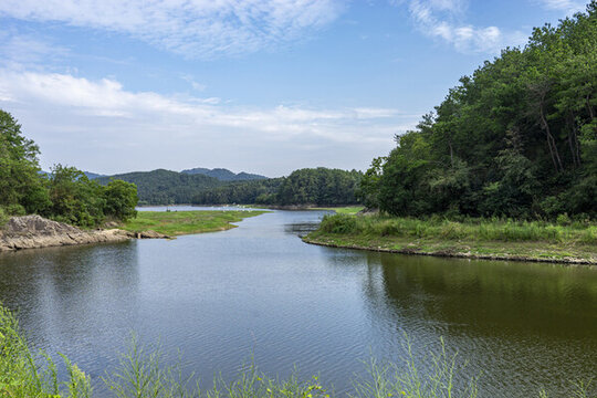 黃陂月亮湖風(fēng)光