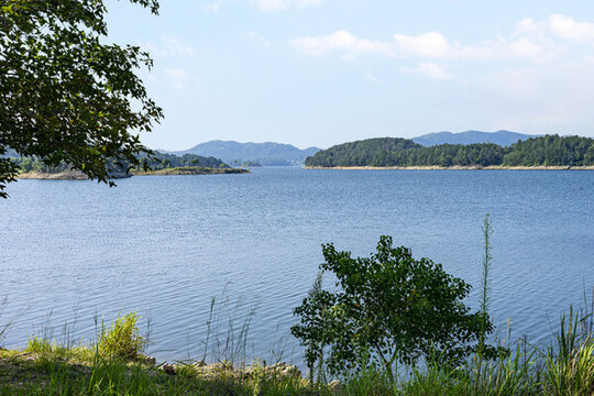 黃陂月亮湖風(fēng)光