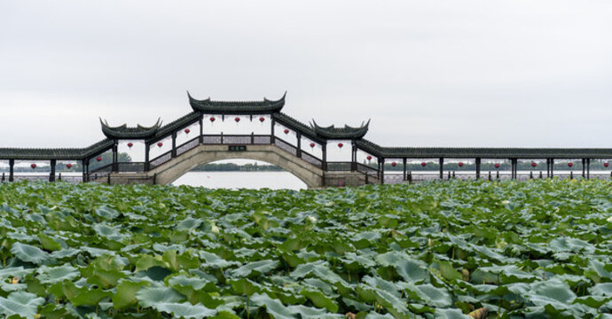 錦溪古鎮(zhèn)古蓮橋