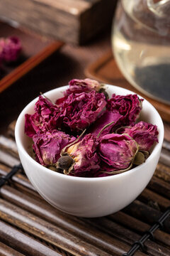 玫瑰花冠茶