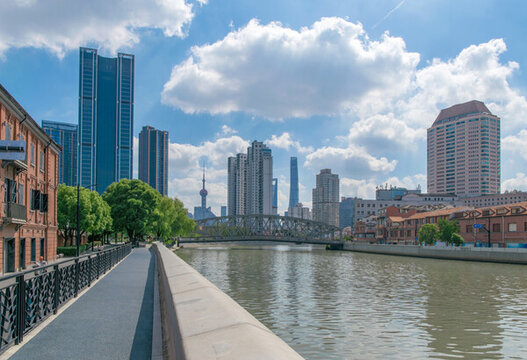 上海蘇州河浙江路橋