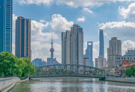 上海蘇州河浙江路橋