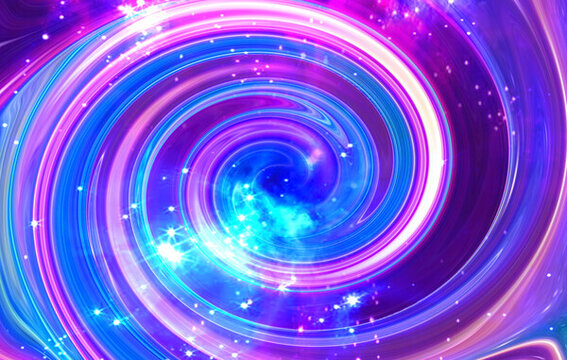 高清漩渦星空背景