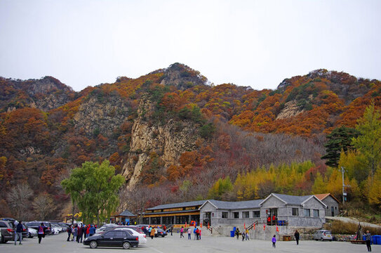 本溪老邊溝紅葉景觀