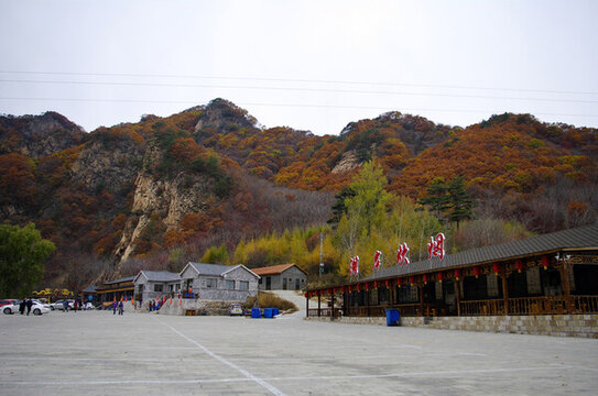本溪老邊溝紅葉景觀
