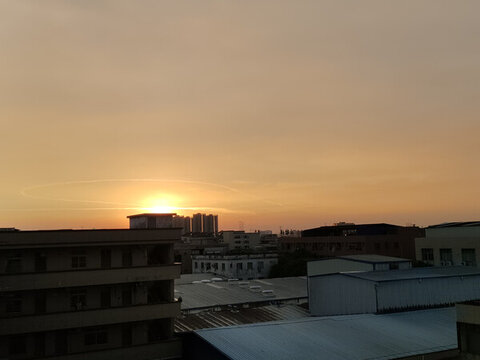 日落晚霞風(fēng)景