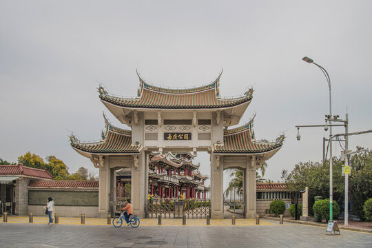 廈門集美學(xué)村嘉庚公園園門樓