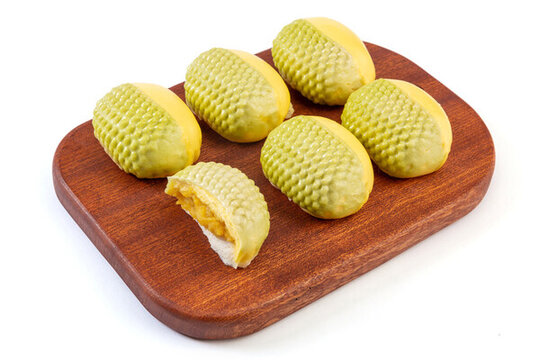 面點金枕榴蓮包