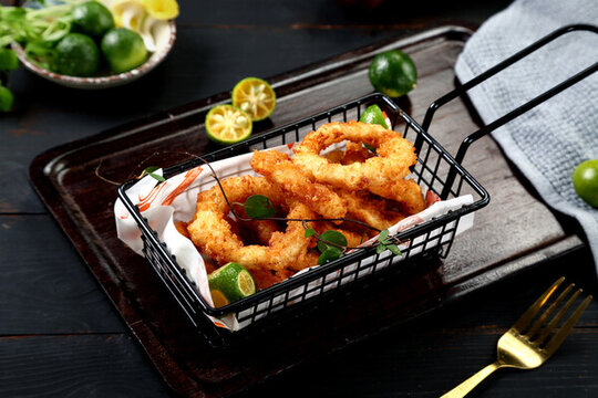 炸魷魚圈
