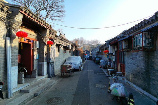 北京什剎海南官房胡同