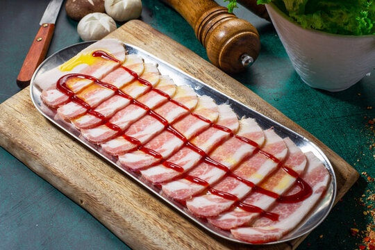 韓式烤肉食材牛肉