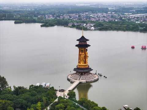 江蘇省泰州溱湖古壽圣寺