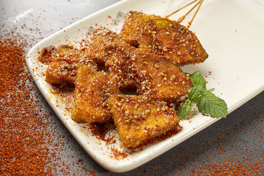 炸茄子