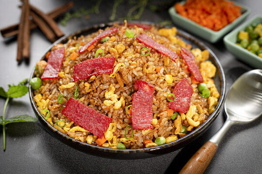 培根炒飯
