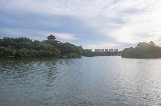 泉州旅行西湖風(fēng)景