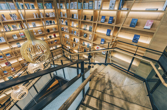 江蘇南京書店室內(nèi)空間