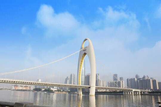 2010年拍的廣州獵德大橋