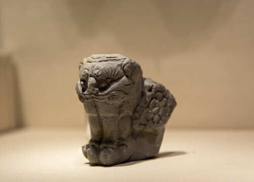 宋陶獅形構(gòu)件