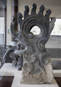 火焰紋龍形建筑構(gòu)件