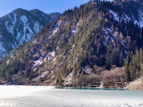 冰雪九寨溝