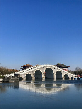 清明上河園九龍橋