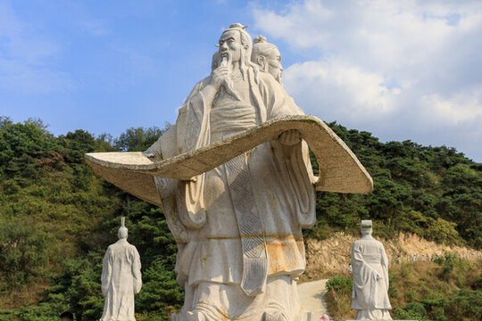 鬼谷子雕像