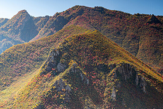 331國(guó)道秋色長(zhǎng)白山
