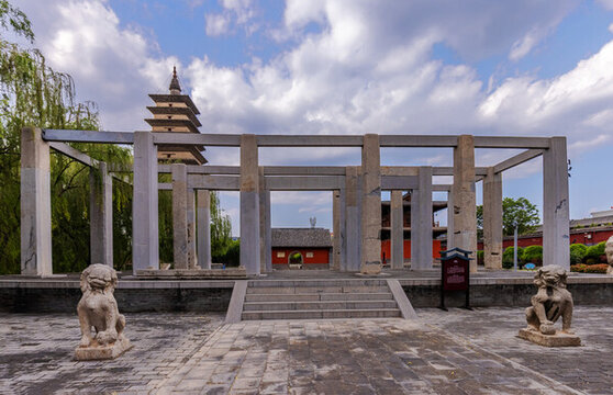 正定開元寺三門樓