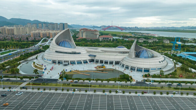 中國港口博物館航拍