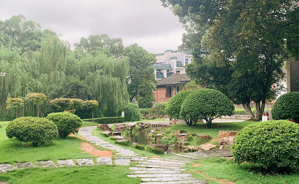 岳麓書院景觀地面