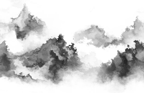水墨山水畫