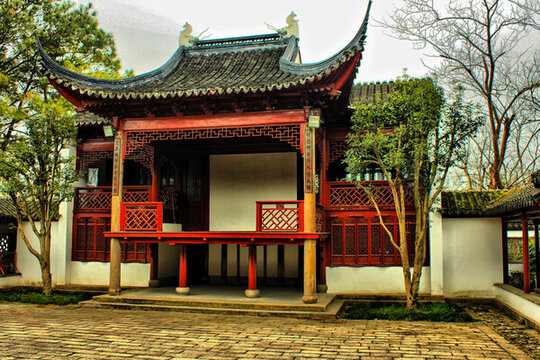 上海青浦大觀園景區(qū)風(fēng)光