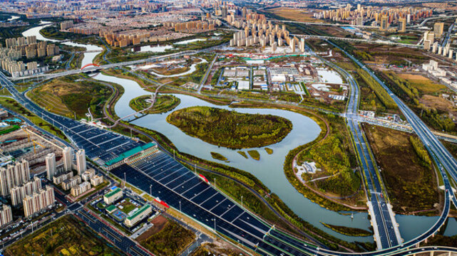 中國(guó)長(zhǎng)春南部新城建筑景觀