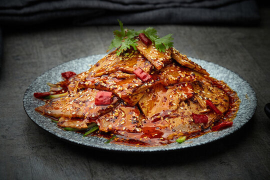 香辣拌牛肉