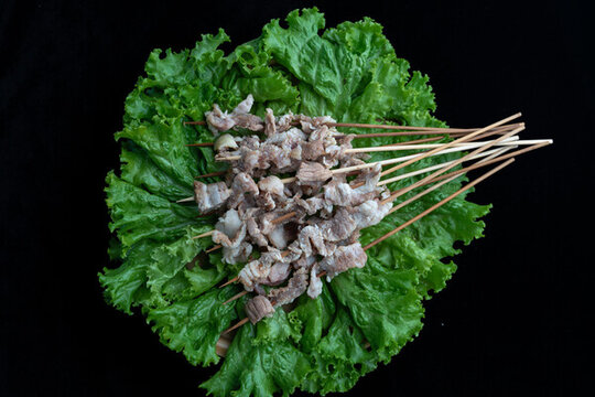 鹵牛肉串