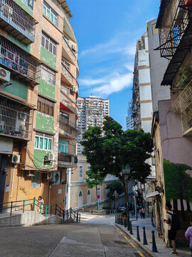 澳門城市街景