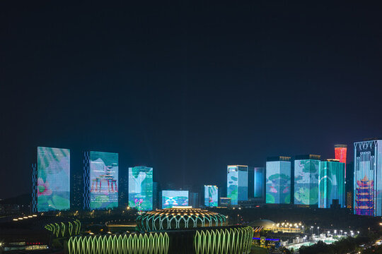 山東濟(jì)南中央商務(wù)區(qū)奧體經(jīng)十路