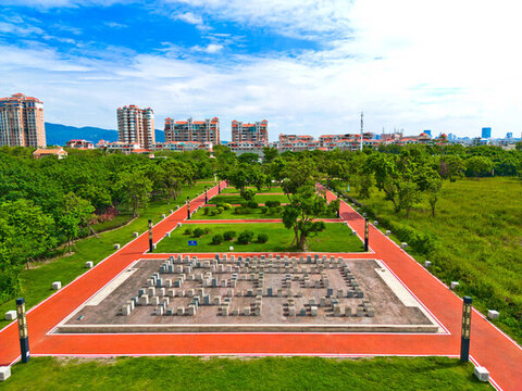 泉州北濱江公園百家姓廣場