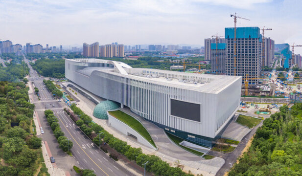 山東省科技館航拍