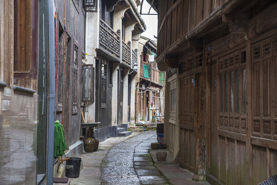 石浦漁港古城福建街