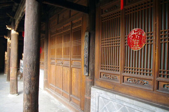 甘肅天水北宅子民居建筑